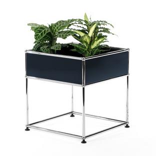 Table d'appoint USM Haller pour plantes Type 2 Bleu acier RAL 5011|50 cm
