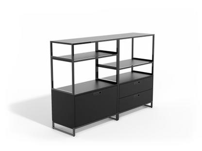 Buffet M1 Version 3 (H 110 x L 160 cm) |Noir