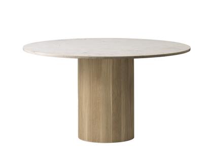 Table Cabin Ø 130 cm|Chêne clair / marbre jura