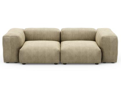 Two Seat Sofa S Cord velours - Kaki