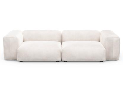 Two Seat Sofa M Velvet - Crème