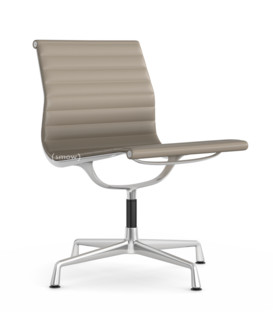 Aluminium Chair EA 105 Poli|Cuir (Standard)|Sable