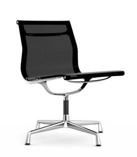 Aluminium Chair EA 105 Chromé|Netweave Aluminium Group|Nero