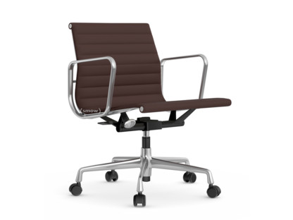 Aluminium Chair EA 117 Poli|Hopsak|Marron / marron marais