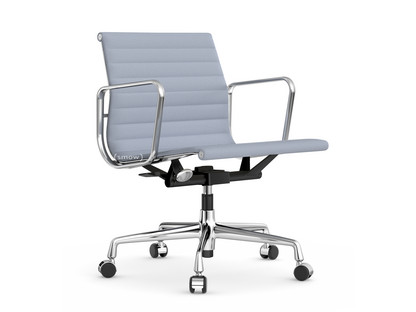 Aluminium Chair EA 117 Chromé|Hopsak|Bleu foncé / ivoire