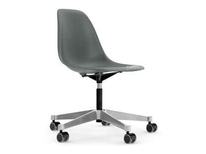 Eames Plastic Side Chair RE PSCC Gris granit RE|Sans rembourrage|Sans rembourrage