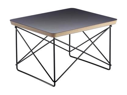 LTR Occasional Table Stratifié haute pression (HPL), noir|Revêtement thermolaqué noir basic