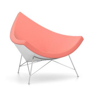 Coconut Chair Hopsak|Rouge coquelicot / ivoire