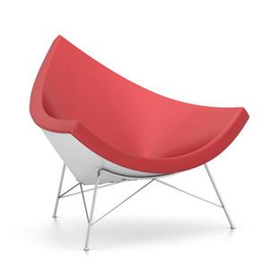 Coconut Chair Cuir (Standard)|Rouge