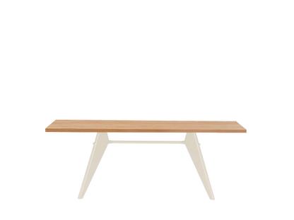 EM Table 200 x 90 cm|Chêne naturel, vernis de protection|Écru