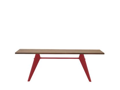 EM Table 220 x 90 cm|Noyer américain massif huilé|Japanese red
