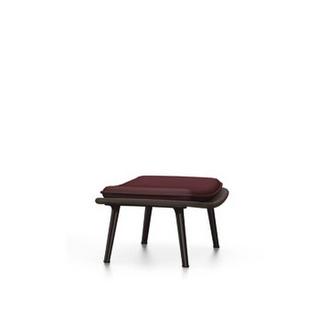 Slow Chair Ottoman Piétement epoxy chocolat|Marron