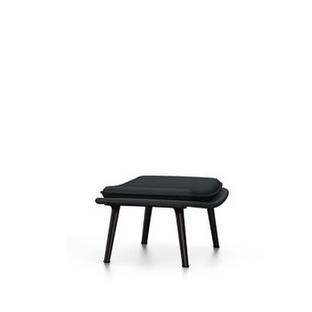 Slow Chair Ottoman Piétement epoxy chocolat|Noir