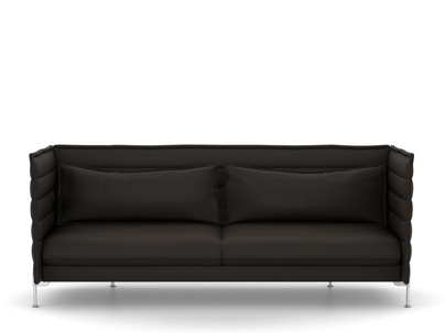 Alcove Sofa 3 places (H94 x L237 x P84 cm)|Credo|Chocolat/noir