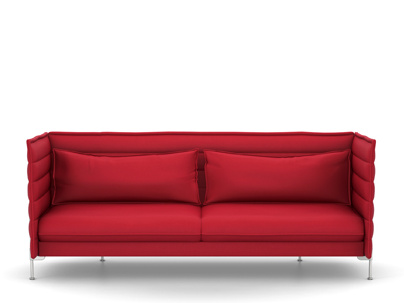 Alcove Sofa 3 places (H94 x L237 x P84 cm)|Laser|Rouge