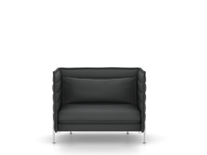 Alcove Sofa Love Seat (H94 x L126,5 x P84 cm)|Laser|Gris foncé