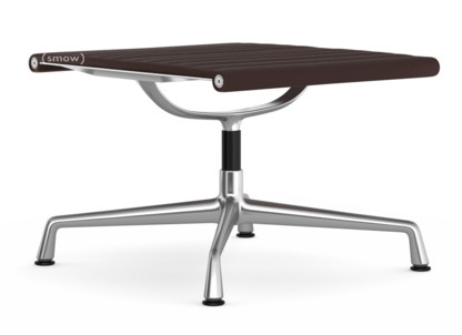 Aluminium Chair EA 125 Piétement poli|Hopsak|Marron / marron marais