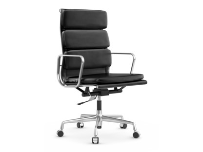 Soft Pad Chair EA 219 Poli|Cuir Premium F nero, Plano nero