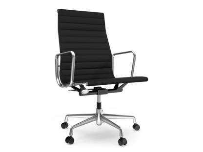 Aluminium Chair EA 119 Poli|Hopsak|Nero / marron marais