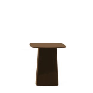 Metal Side Table Chocolat|Moyenne (H 44,5 x l 40 x P 40 cm)