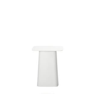 Metal Side Table Blanc|Petit (H 38 x l 31,5 x P 31,5 cm)