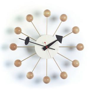 Ball Clock Naturel