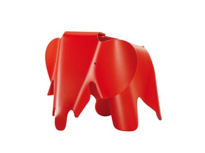 Eames Elephant Rouge coquelicot
