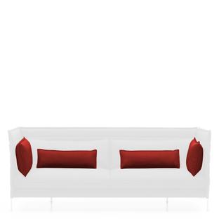 Lot de coussins pour Alcove Sofa Pour Two-seater|Credo|Rouge chilli