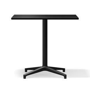 Bistro Table Indoor Rectangulaire (640x796 mm)|Matériau aggloméré noir