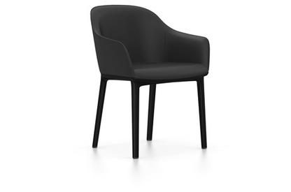 Softshell Chair avec piètement à 4 pieds Basic dark|Plano|Gris foncé