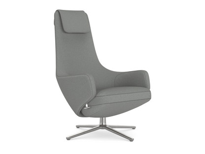 Repos Fauteuil Repos|Tissu Cosy 2 Gris galet|41 cm|Poli