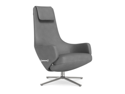 Repos Fauteuil Repos|Tissu Dumet gris sierra mélange|41 cm|Poli