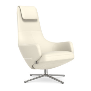 Repos Fauteuil Repos|Cuir Premium F snow|41 cm|Poli