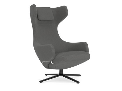 Grand Repos Fauteuil Grand Repos|Tissu Cosy 2 Classic Grey|46 cm|Noir basic