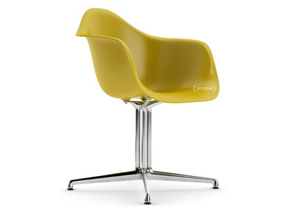 Eames Plastic Armchair RE DAL Moutarde|Sans rembourrage|Sans rembourrage