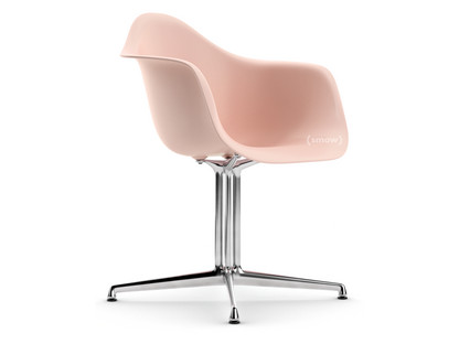 Eames Plastic Armchair RE DAL Rose pâle|Sans rembourrage|Sans rembourrage