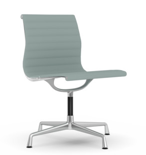 Aluminium Chair EA 101 Bleu glacier / ivoire|Poli
