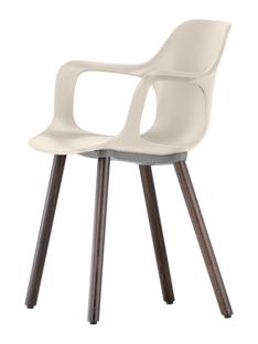 Chaise HAL Armchair Wood Warmgrey|Chêne massif foncé avec vernis de protection