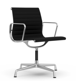 Aluminium Chair EA 103 / EA 104 EA 103 - non-pivotante|Nero|Poli