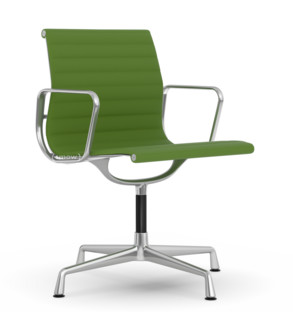 Aluminium Chair EA 103 / EA 104 EA 103 - non-pivotante|Vert pré / forêt|Poli