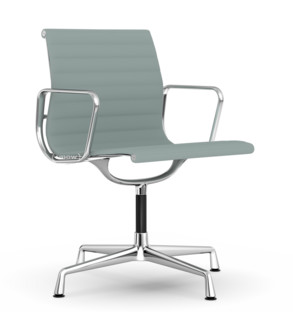 Aluminium Chair EA 103 / EA 104 EA 104 - pivotante|Bleu glacier / ivoire|Chromé