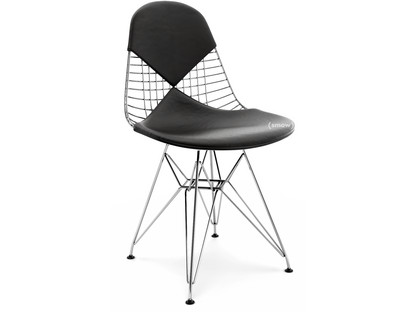 Coussin pour Wire Chair (DKR/DKX/DKW/LKR) Coussin pour assise et dossier (Bikini)|Cuir (Standard)|Nero
