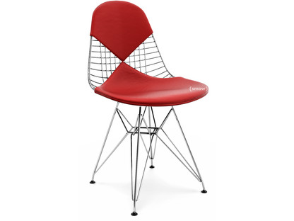 Coussin pour Wire Chair (DKR/DKX/DKW/LKR) Coussin pour assise et dossier (Bikini)|Cuir (Standard)|Rouge