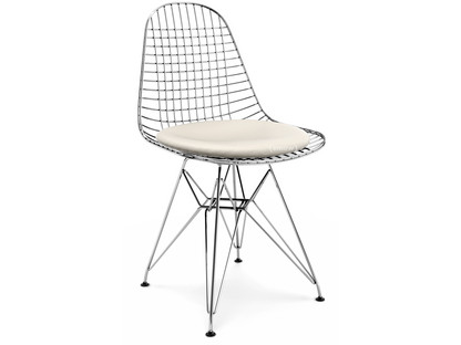Coussin pour Wire Chair (DKR/DKX/DKW/LKR) Coussin d'assise|Cuir (Standard)|Neige