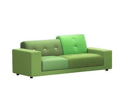 Polder Compact Sans repose-pieds|Accotoir à gauche|Combinaison de tissus green