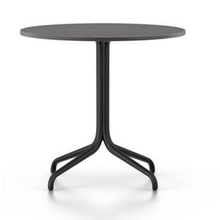 Belleville Table Ø 79,6 cm|Placage chêne foncé