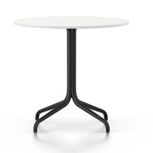 Belleville Table Ø 79,6 cm|Mélaminé blanc