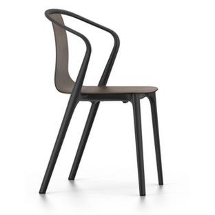 Belleville Armchair Wood Chêne foncé