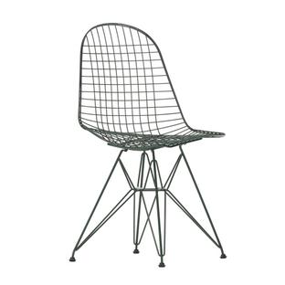 Chaise Wire Chair DKR Revêtement thermolaqué vert foncé