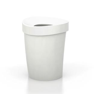 Happy Bin L (H 37,5 x Ø 30 cm)|Blanc